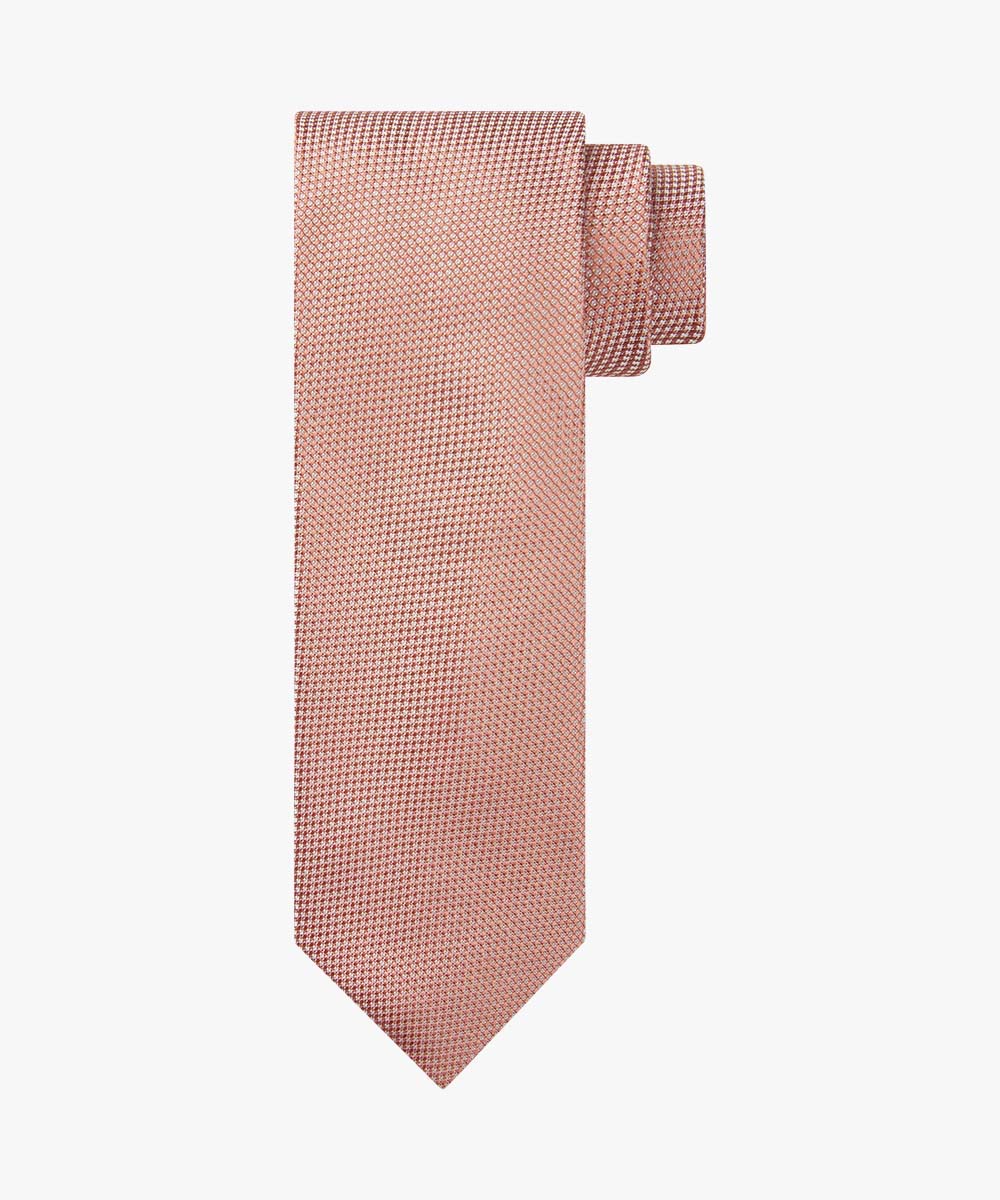 PROFUOMO TIE SILK WOVEN CORAL (PP2A00001D)