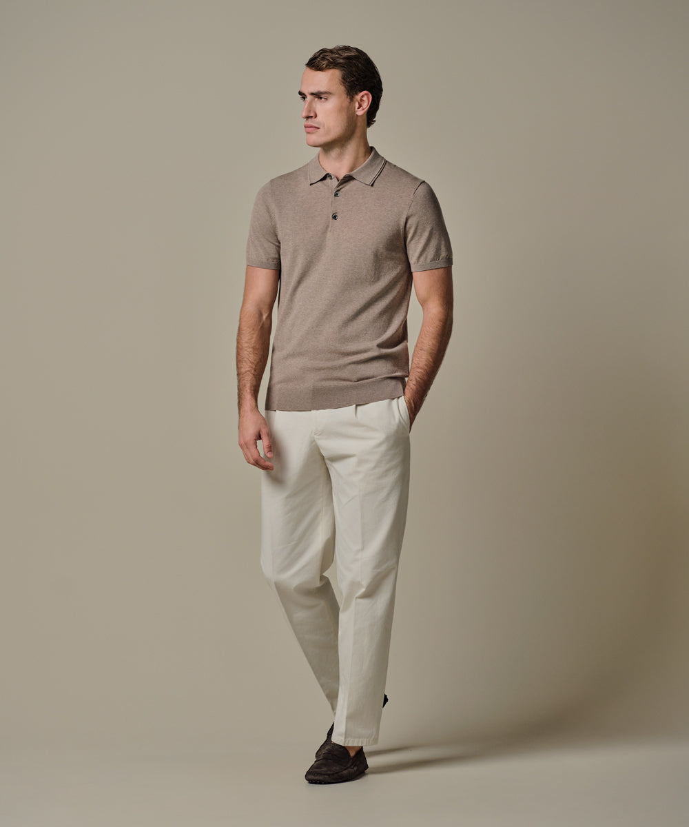 POLO SS BEIGE