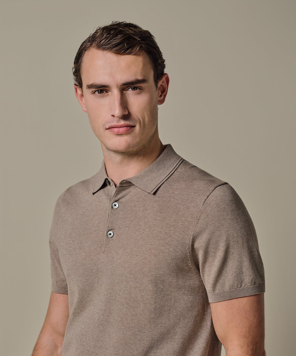 POLO SS BEIGE