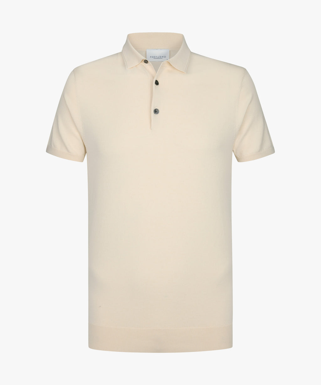 POLO SS OFF WHITE