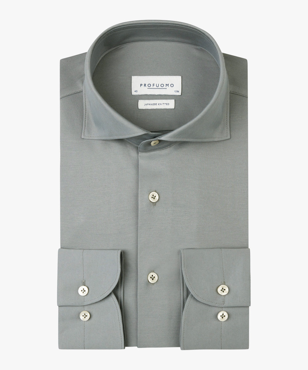 PROFUOMO SHIRT X-CUTAWAY SF SC (PP2H00008A/ GREEN)