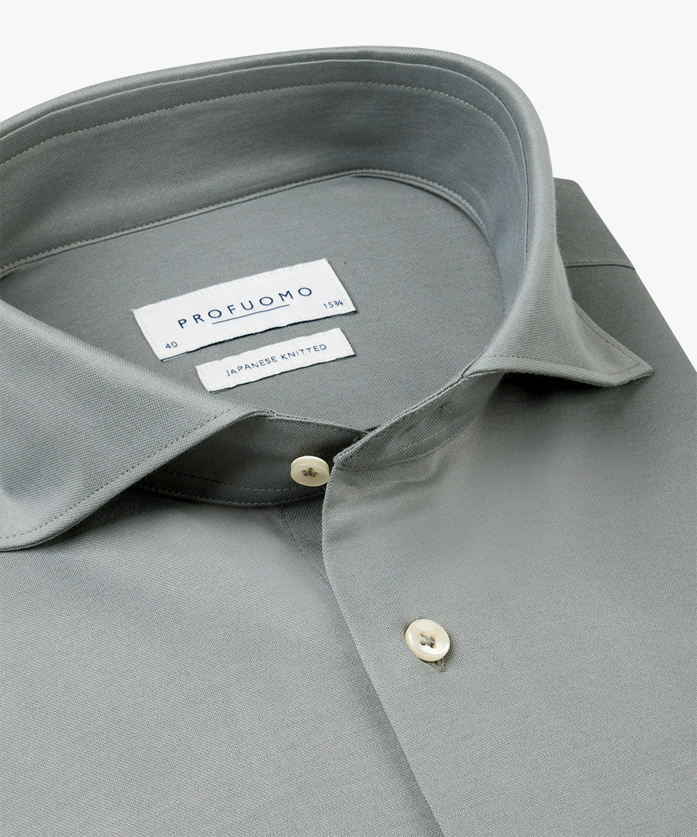 PROFUOMO SHIRT X-CUTAWAY SF SC (PP2H00008A/ GREEN)
