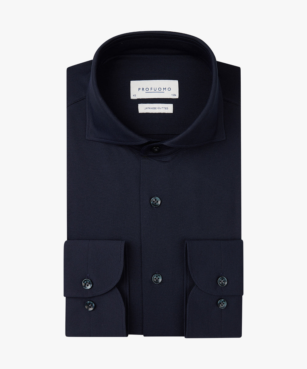 PROFUOMO SHIRT X CUTAWAY SF NAVY (PP2H00008C)