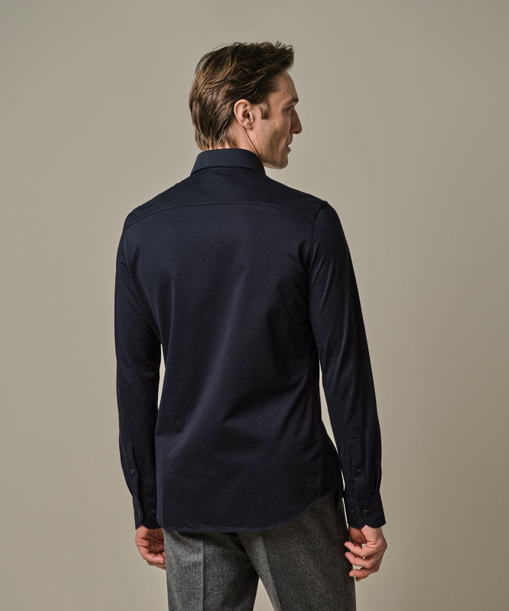 PROFUOMO SHIRT X CUTAWAY SF NAVY (PP2H00008C)