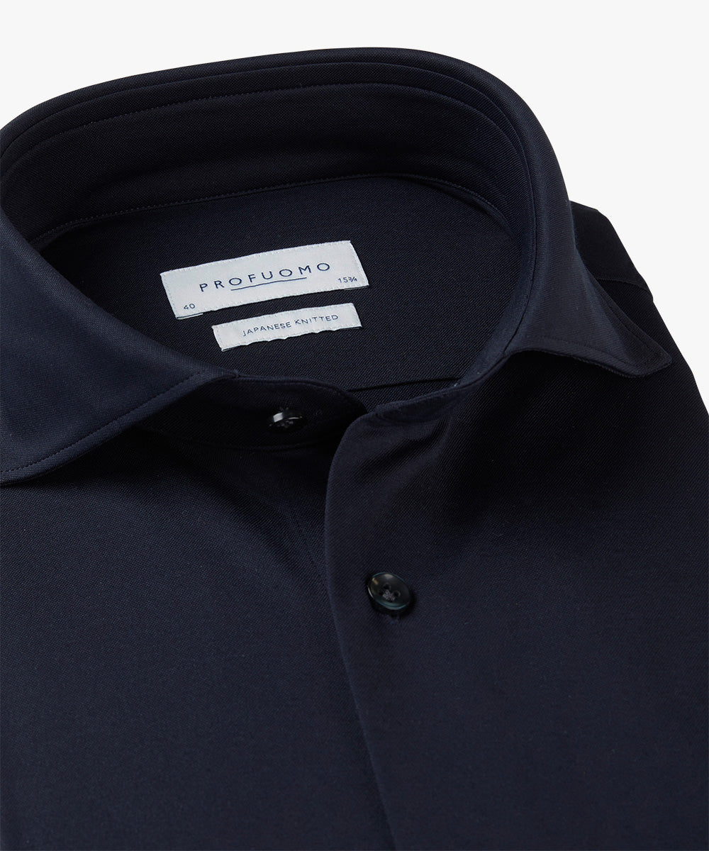 PROFUOMO SHIRT X CUTAWAY SF NAVY (PP2H00008C)