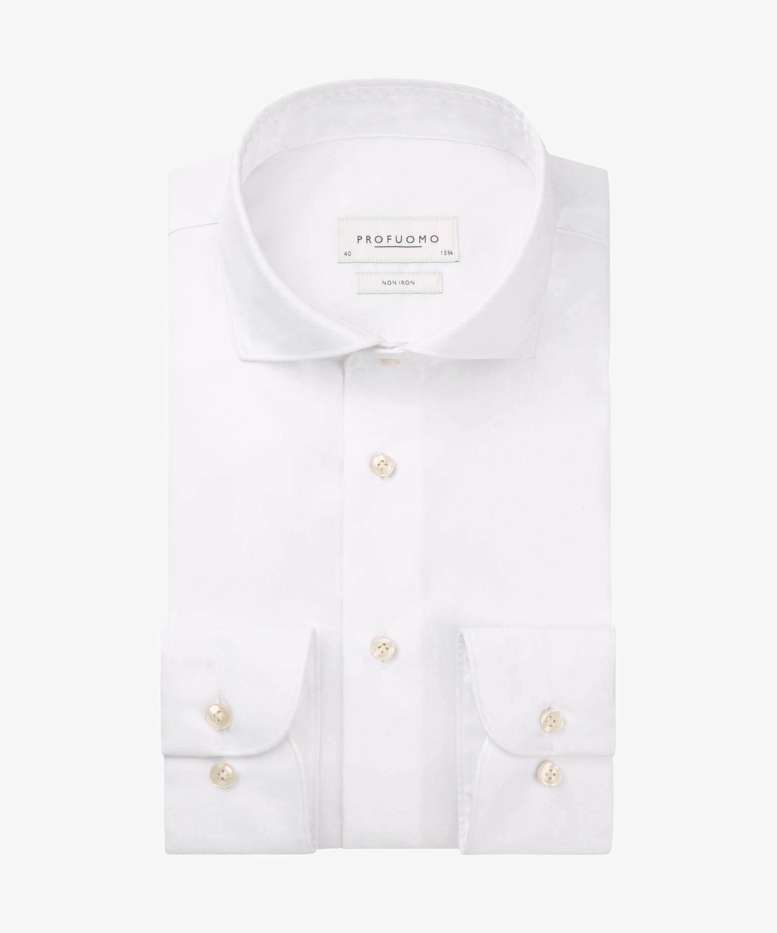 Profuomo / Shirt Cutaway Katoen