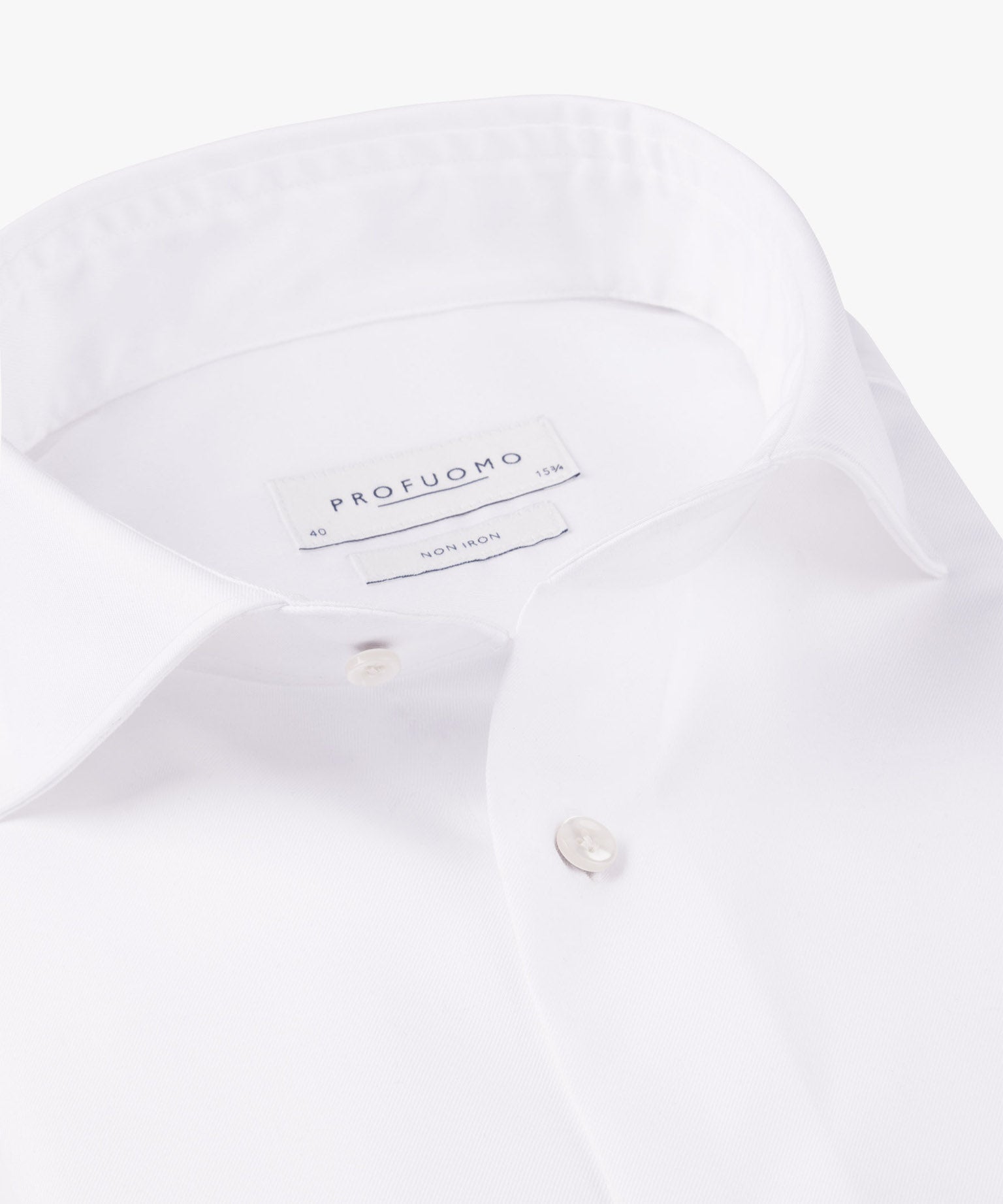 Profuomo / Shirt Cutaway Katoen