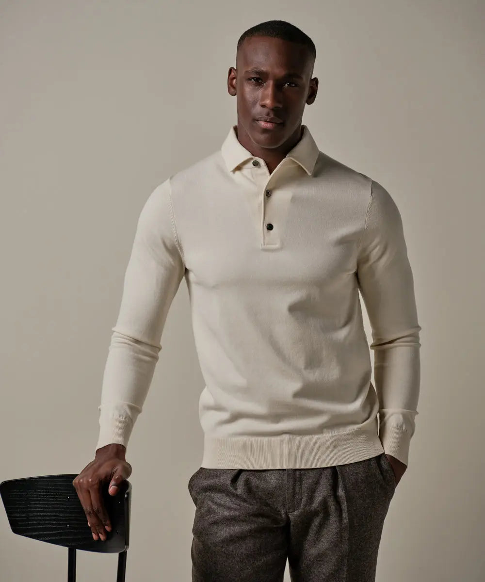 PROFUOMO POLO ONEPIECE OFF WHITE (PP2J00009D)