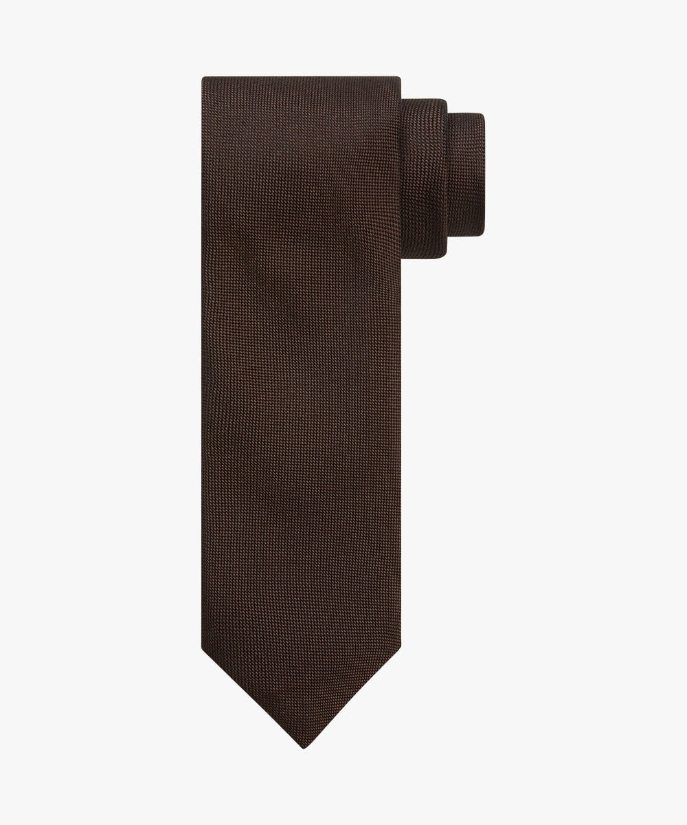 PROFUOMO TIE SILK WOVEN BROWN (PP6AA0005F)