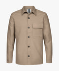 PROFUOMO OVERSHIRT  CUTAWAY BEIGE (PPWF30001A)