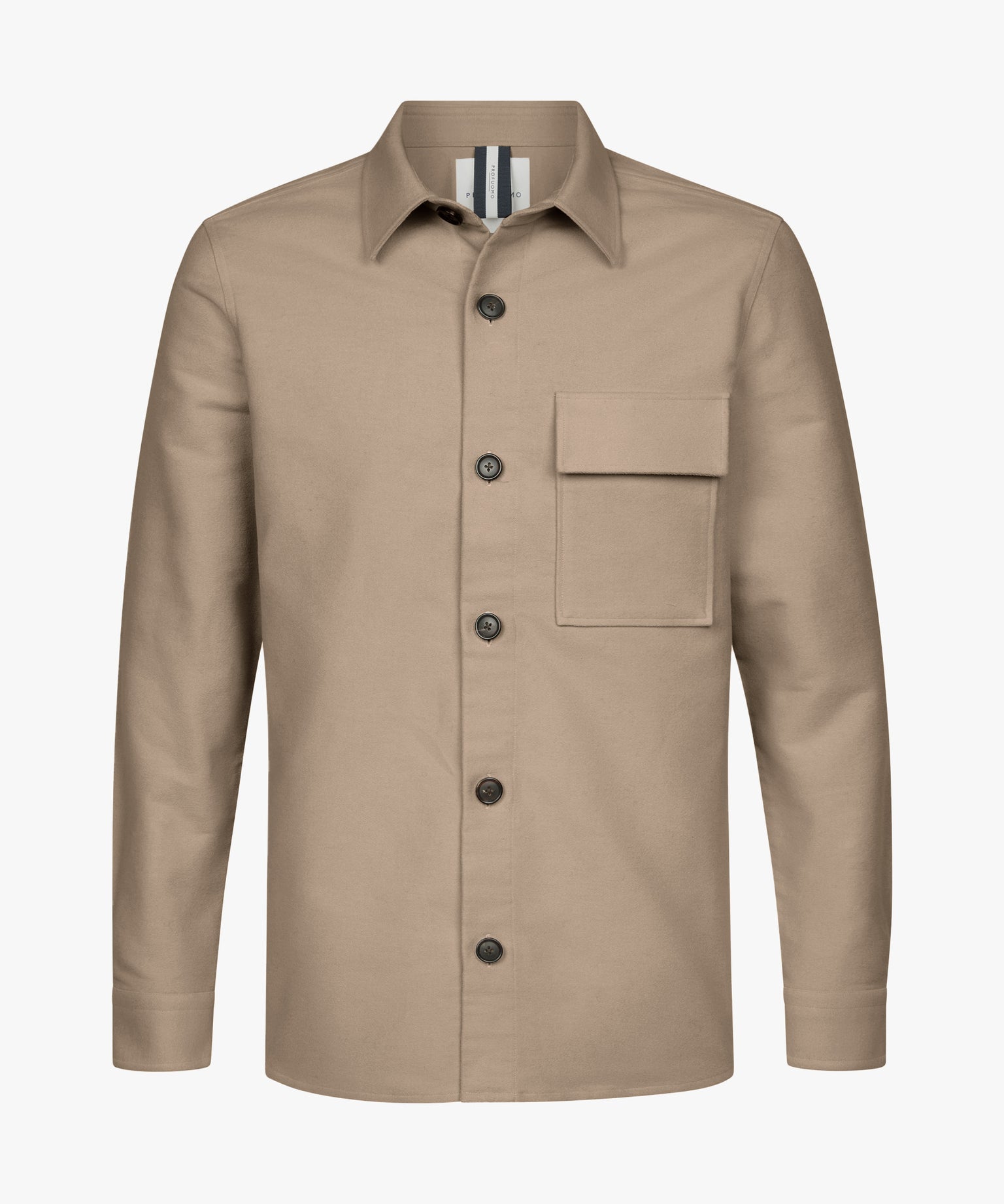 PROFUOMO OVERSHIRT  CUTAWAY BEIGE (PPWF30001A)