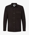 PROFUOMO OVERSHIRT CUTAWAY D.BRWN (PPWF30001E)