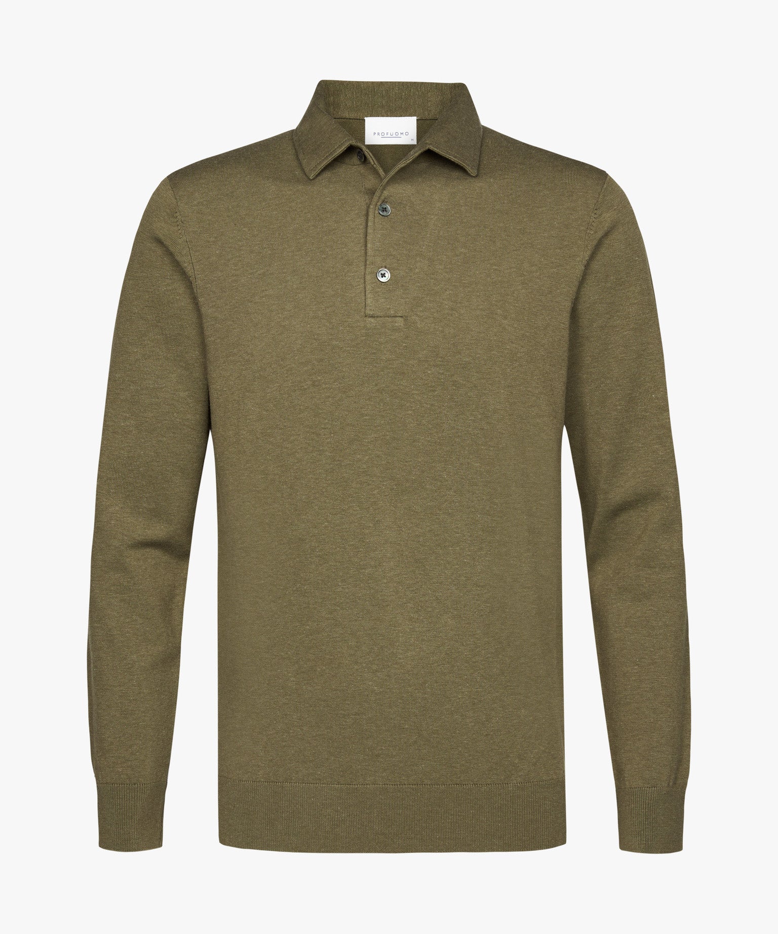 PROFUOMO POLO ONEPIECE LS GREEN (PPWJ30009A)