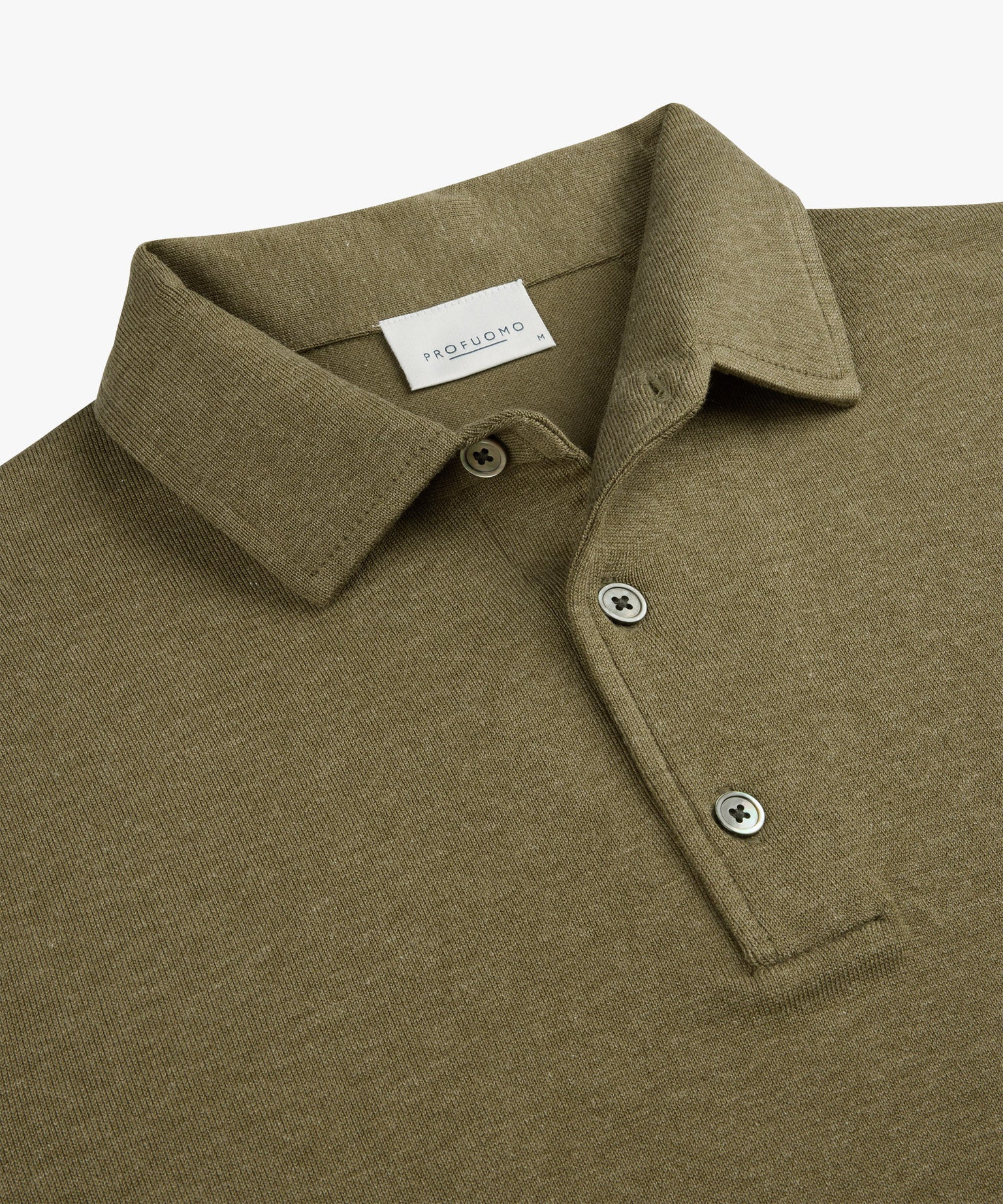 PROFUOMO POLO ONEPIECE LS GREEN (PPWJ30009A)