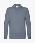 PROFUOMO PULLOVER HALF ZIP BLUE (PPWJ30025E)