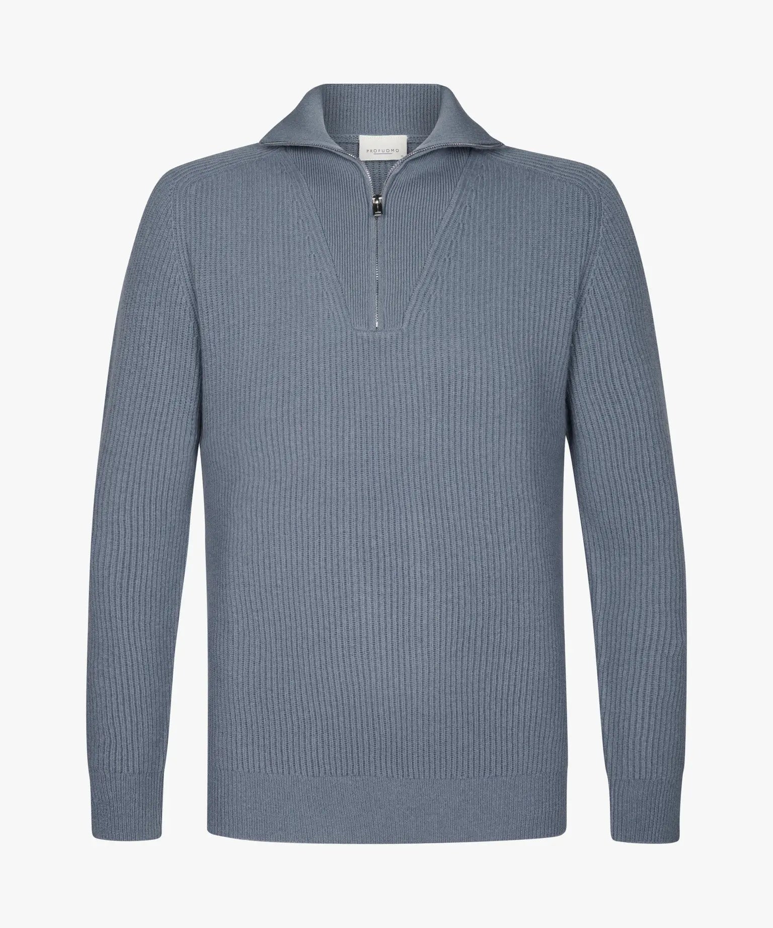 PROFUOMO PULLOVER HALF ZIP BLUE (PPWJ30025E)