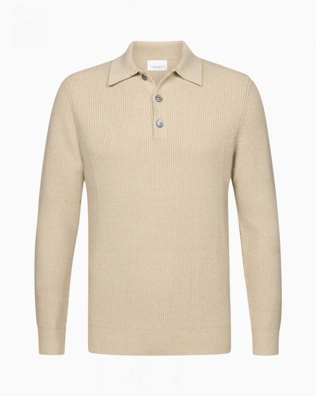 PROFUOMO POLO LS OFF WHITE (PPWJ30046C)