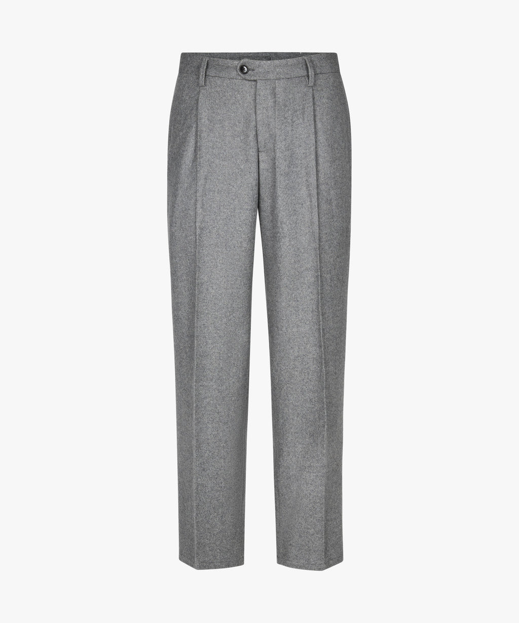 PROFUOMO TROUSER HB FORMAL LF L.GREY (PPWQ30018A)