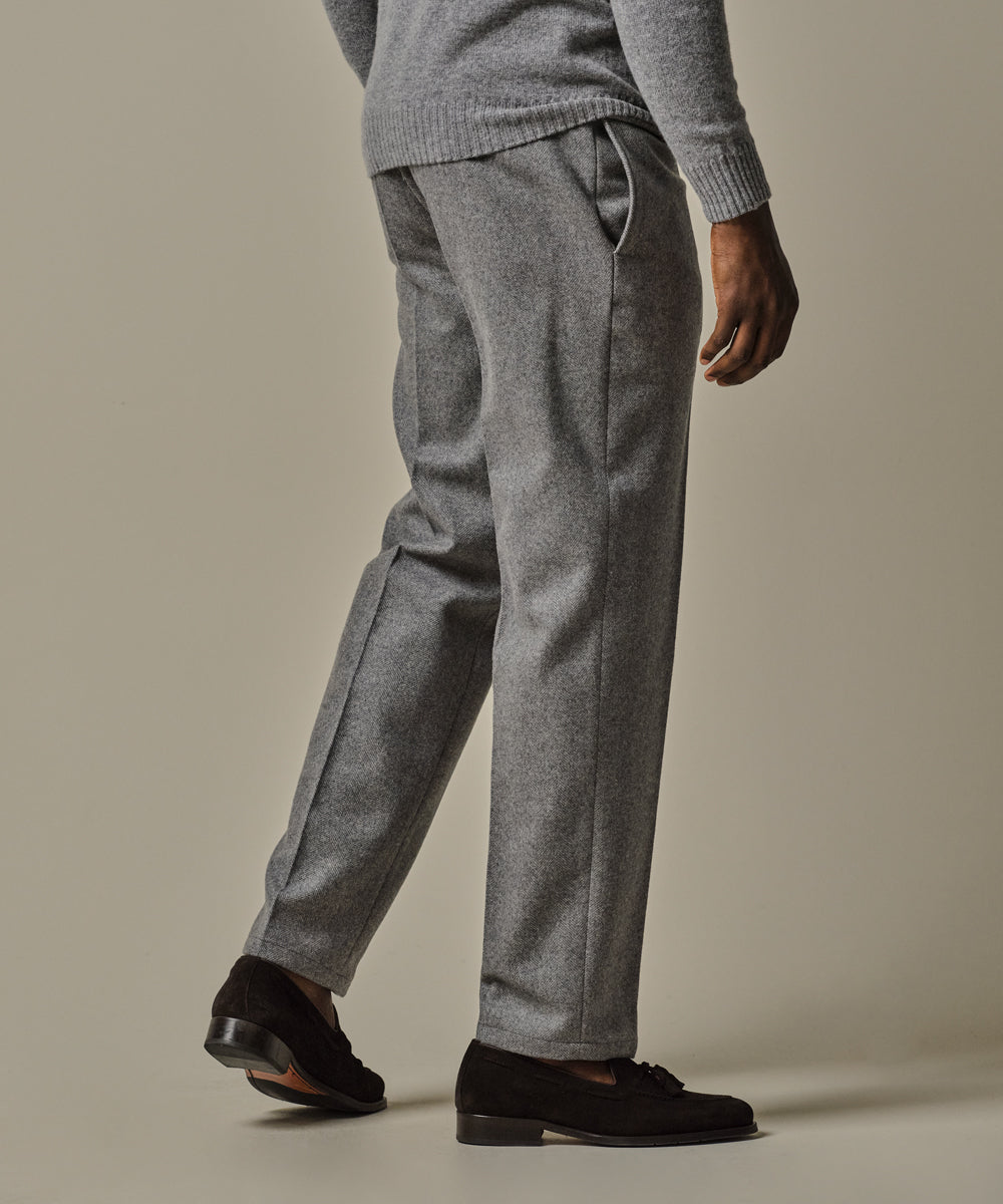 PROFUOMO TROUSER HB FORMAL LF L.GREY (PPWQ30018A)