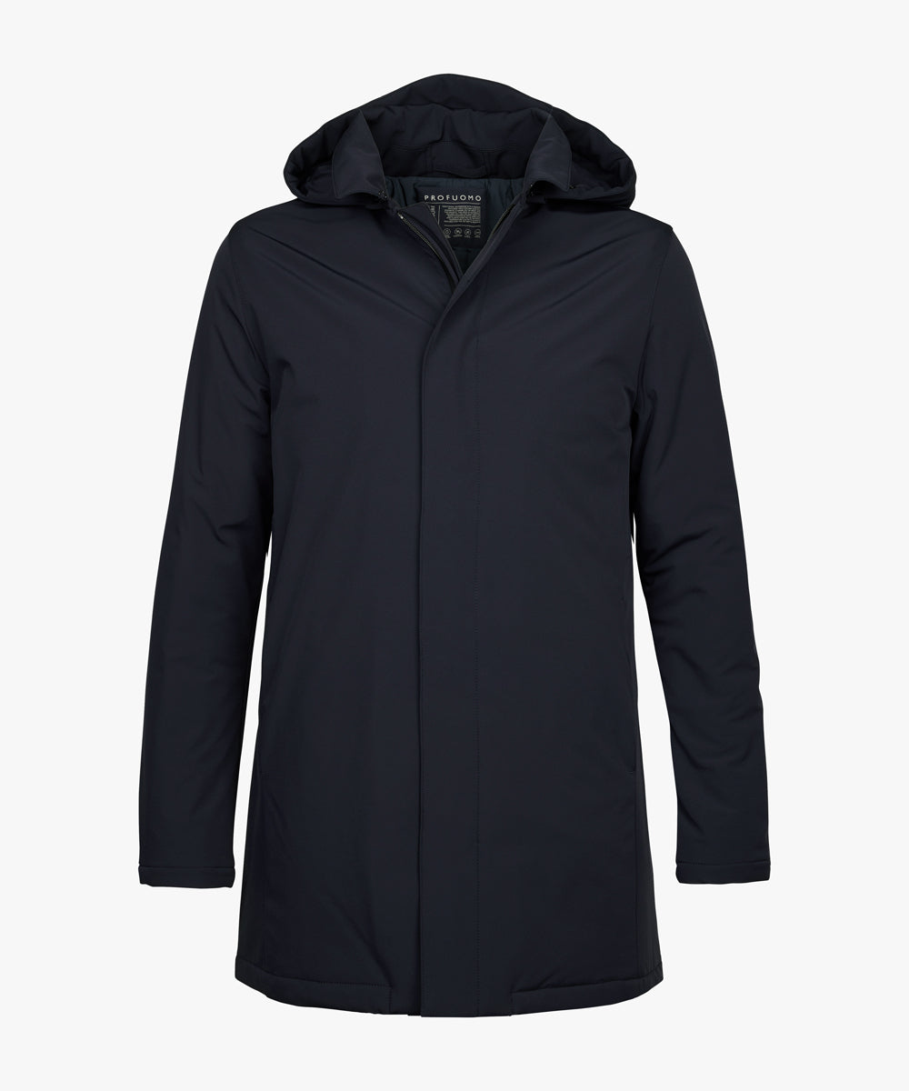 PROFUOMO RAINCOAT LONG MAGNET NAVY (PPWU30004E)