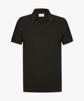 POLO OPEN COLLAR SS D BROWN