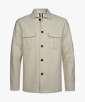 OVERSHIRT STRUCTURE SAND