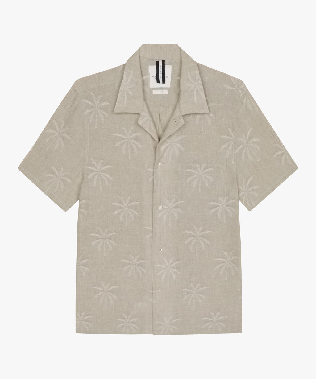 SHIRT CAMP RLX SS BEIGE