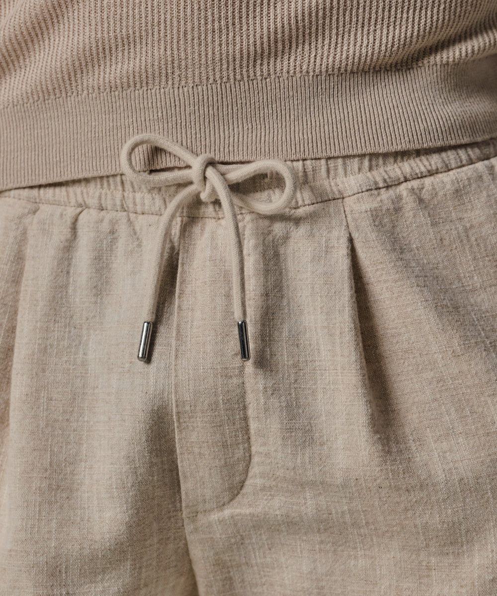 SHORT SPRTCRD RAW BEIGE