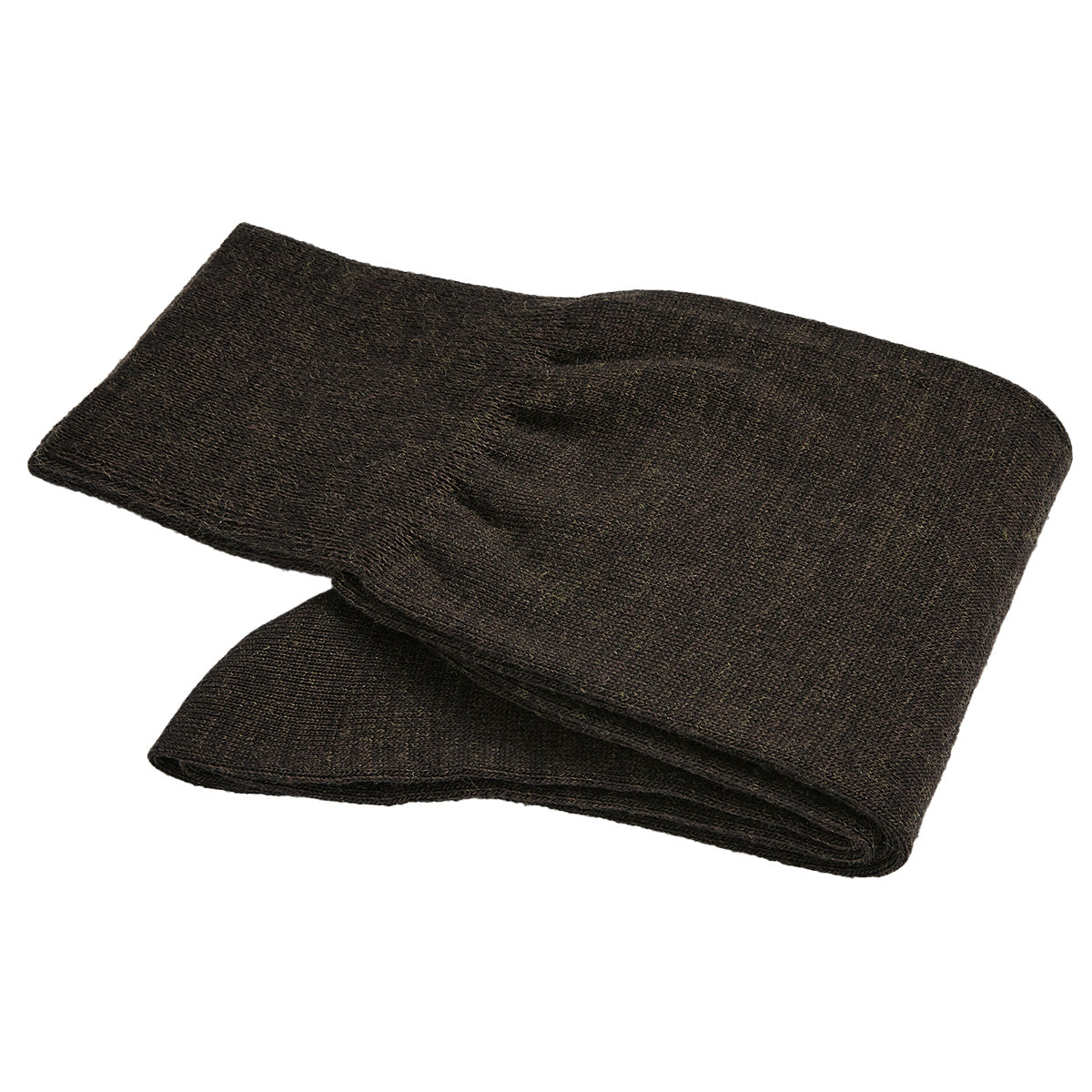 CARLO LANZA TERRA SOKKEN WOL (DARK BROWN)