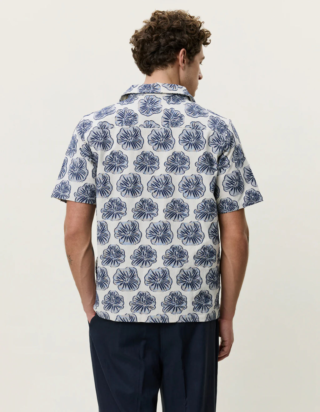 Les Deux / Dahlia Jacquard SS Shirt