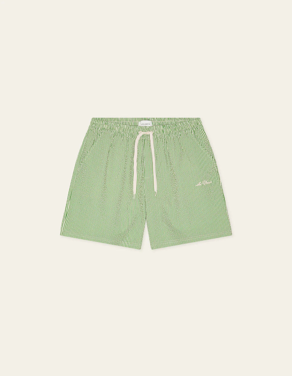 Les Deux / Stripe Seersucker Swim Shorts