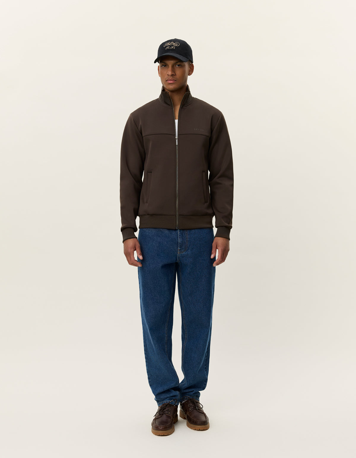 Les Deux Ballier Track Jacket (Brown)