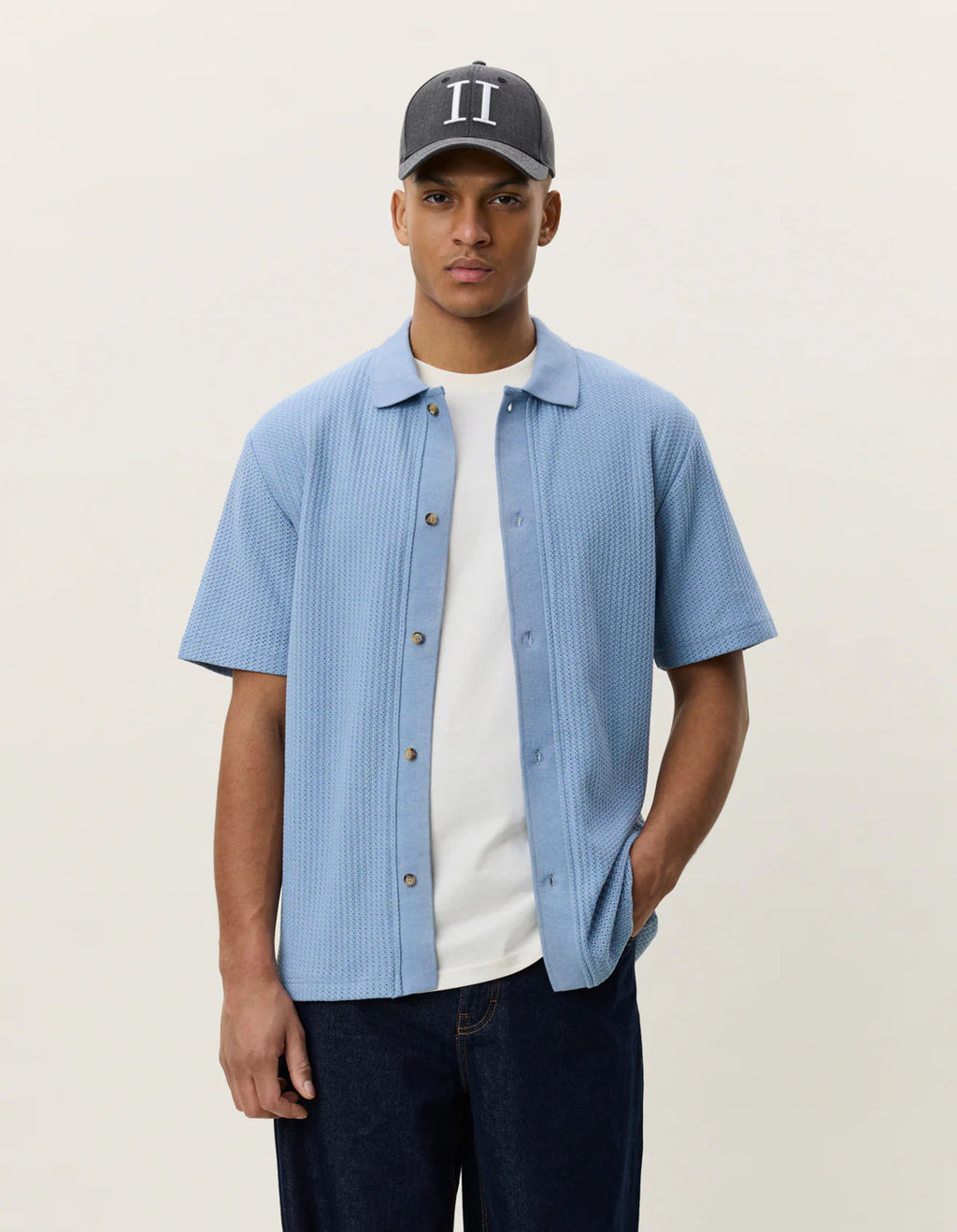 Les Deux / Pointelle SS Shirt