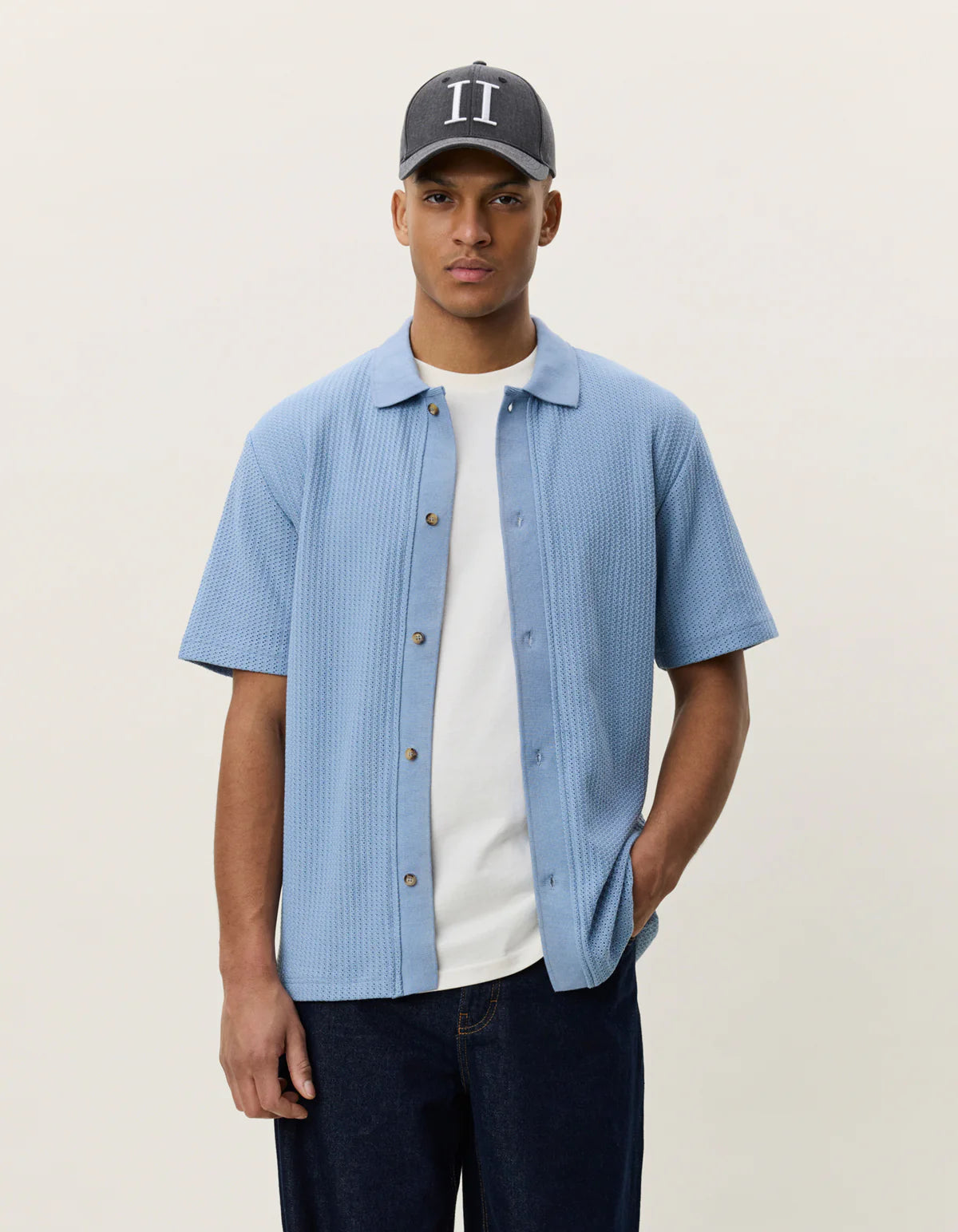 Les Deux / Pointelle SS Shirt