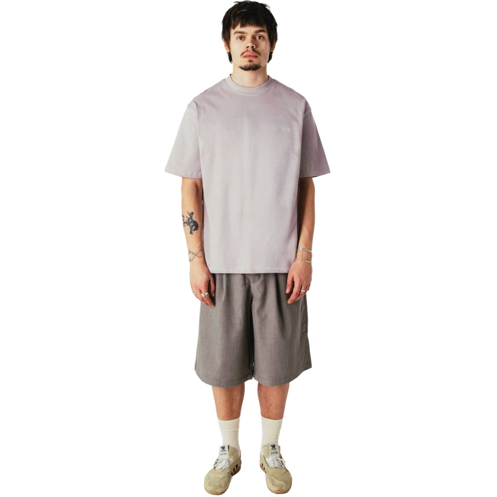 Woodbird / Baine Base Tee / Grey-Purple