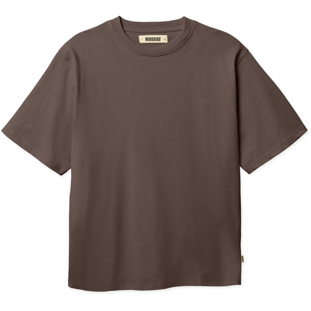 Woodbird / Baine Base Tee / Brown