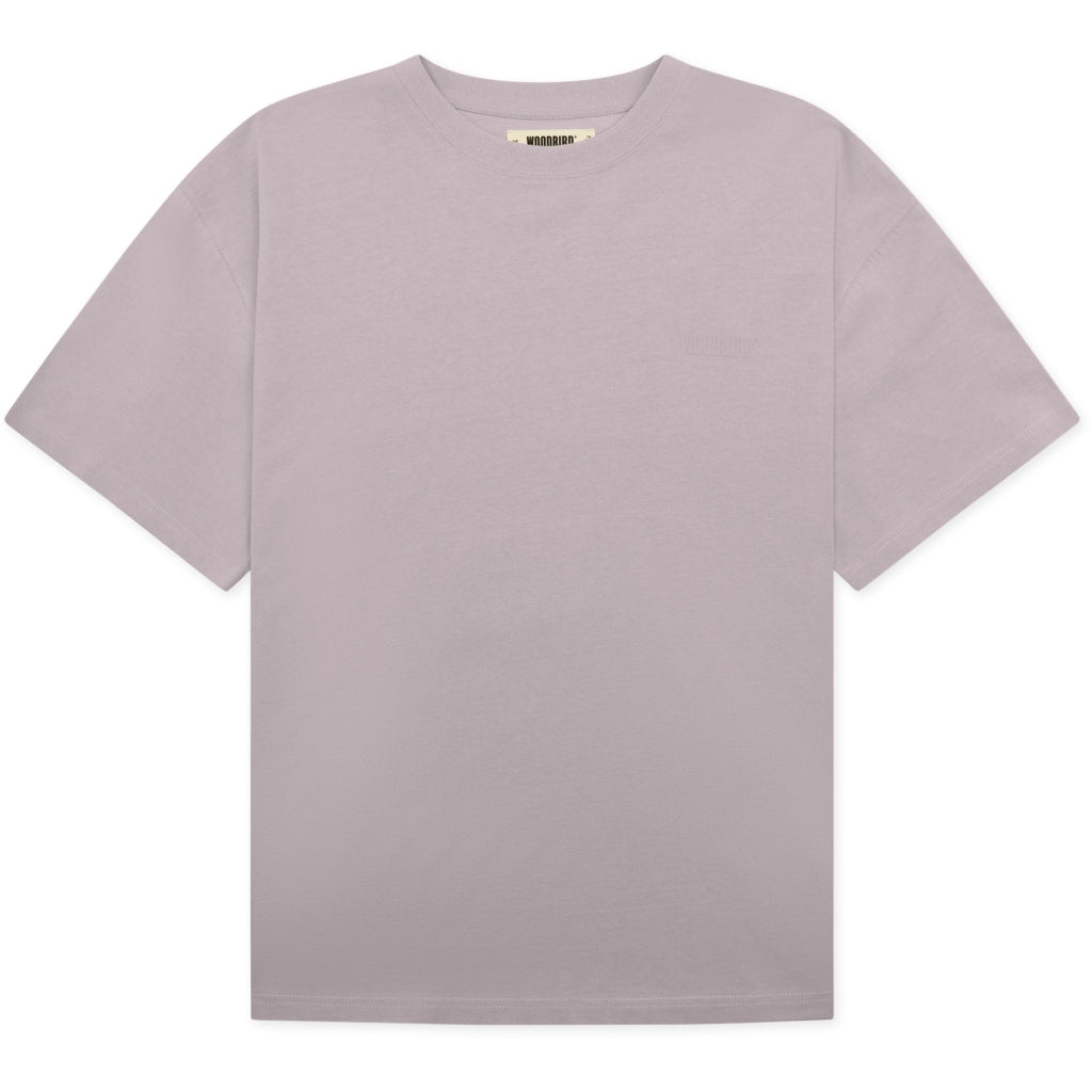 Woodbird / Baine Base Tee / Grey-Purple