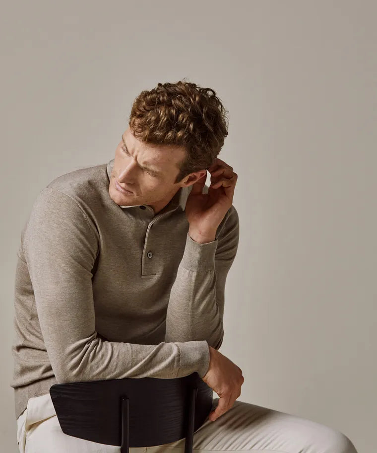 PROFUOMO POLO ONEPIECE BEIGE (PPJ00009C)