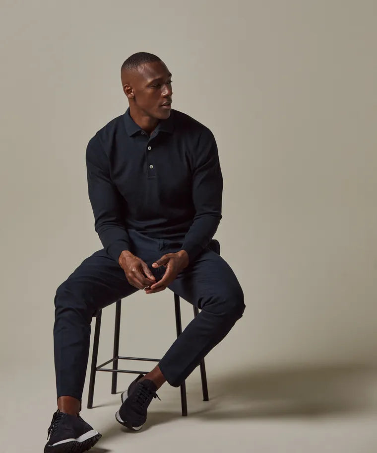 PROFUOMO POLO ONEPIECE NAVY (PPJ00009A)