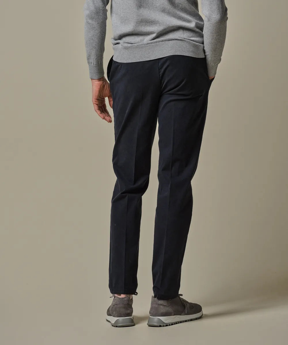 PROFUOMO TROUSER RECHT NAVY (PP2Q00005A)