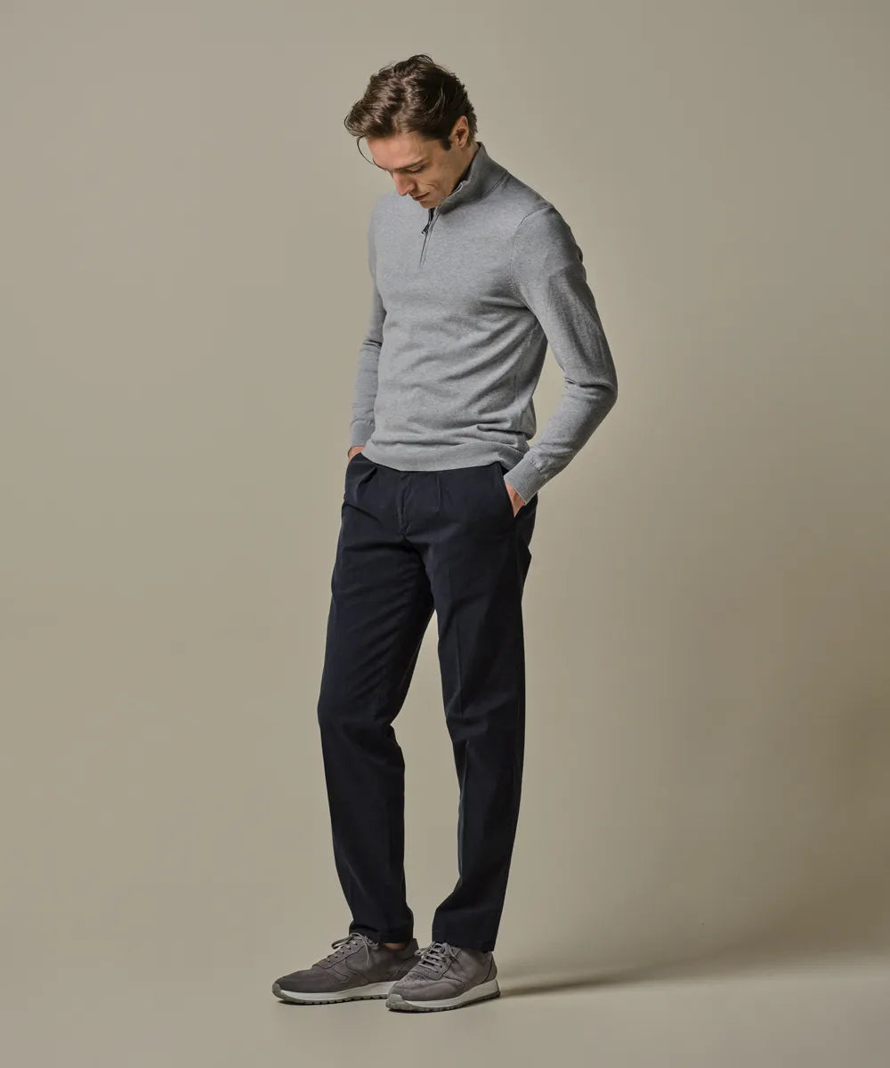 PROFUOMO TROUSER RECHT NAVY (PP2Q00005A)