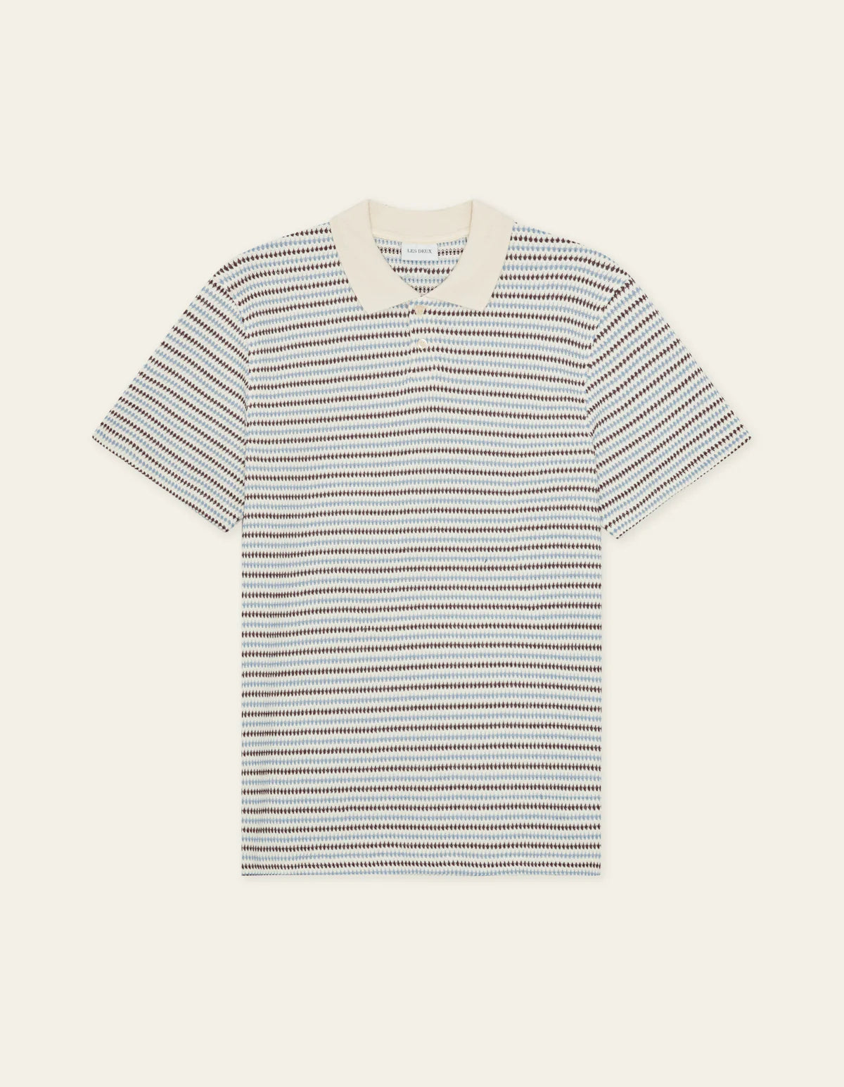 Les Deux / Knitted Stripe Polo