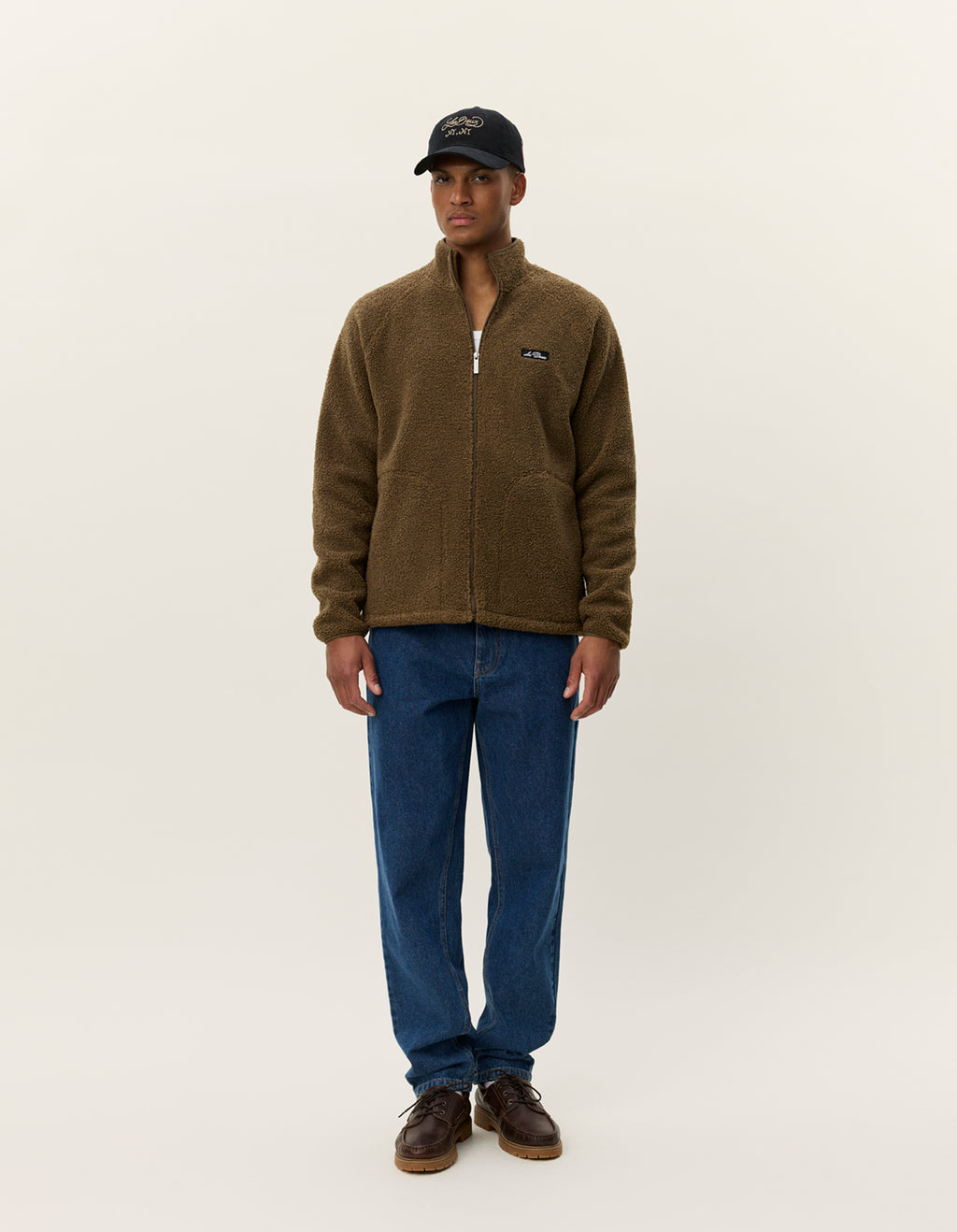 Les Deux Creed Teddy Jacket (Teak)