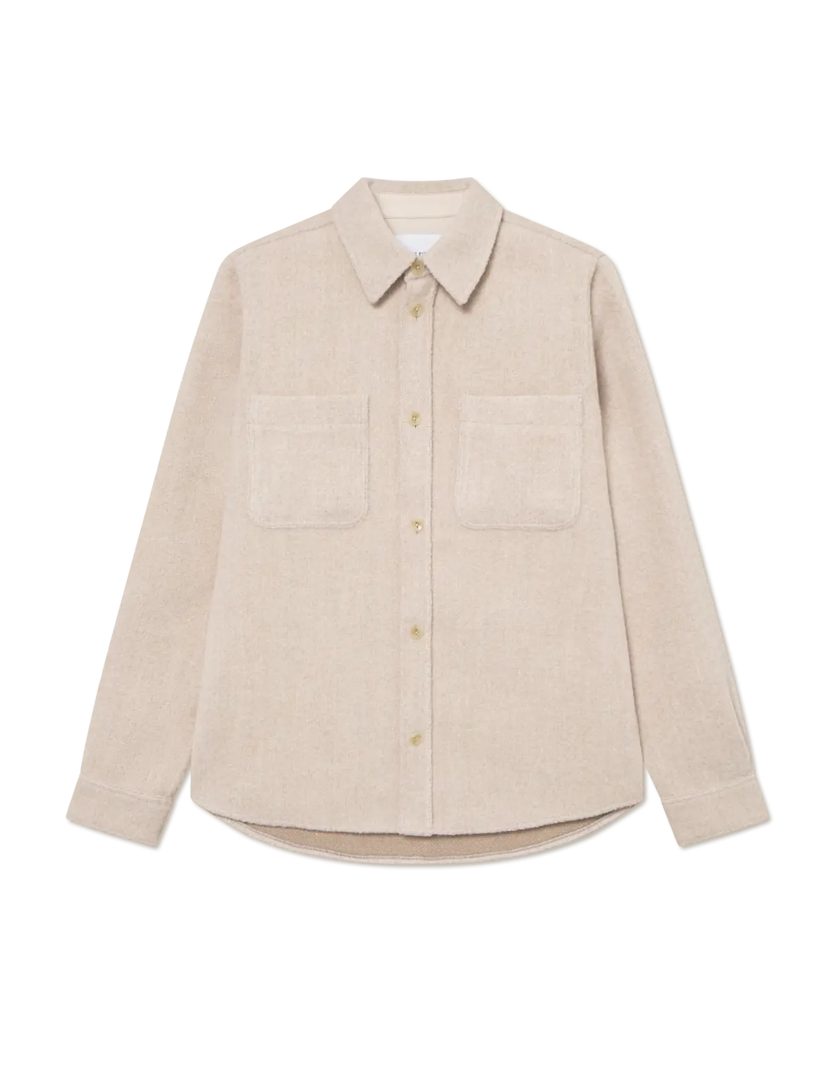 Les Deux Lennon Boucle Overshirt (Ivory)