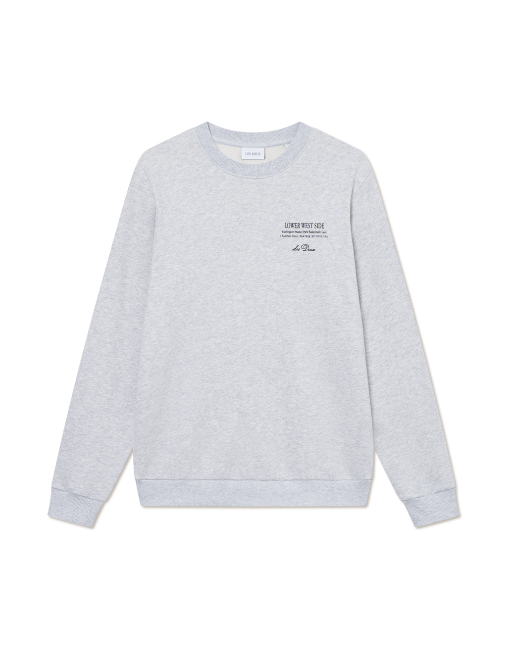 Les Deux West Side Sweatshirt (Snow Melange)