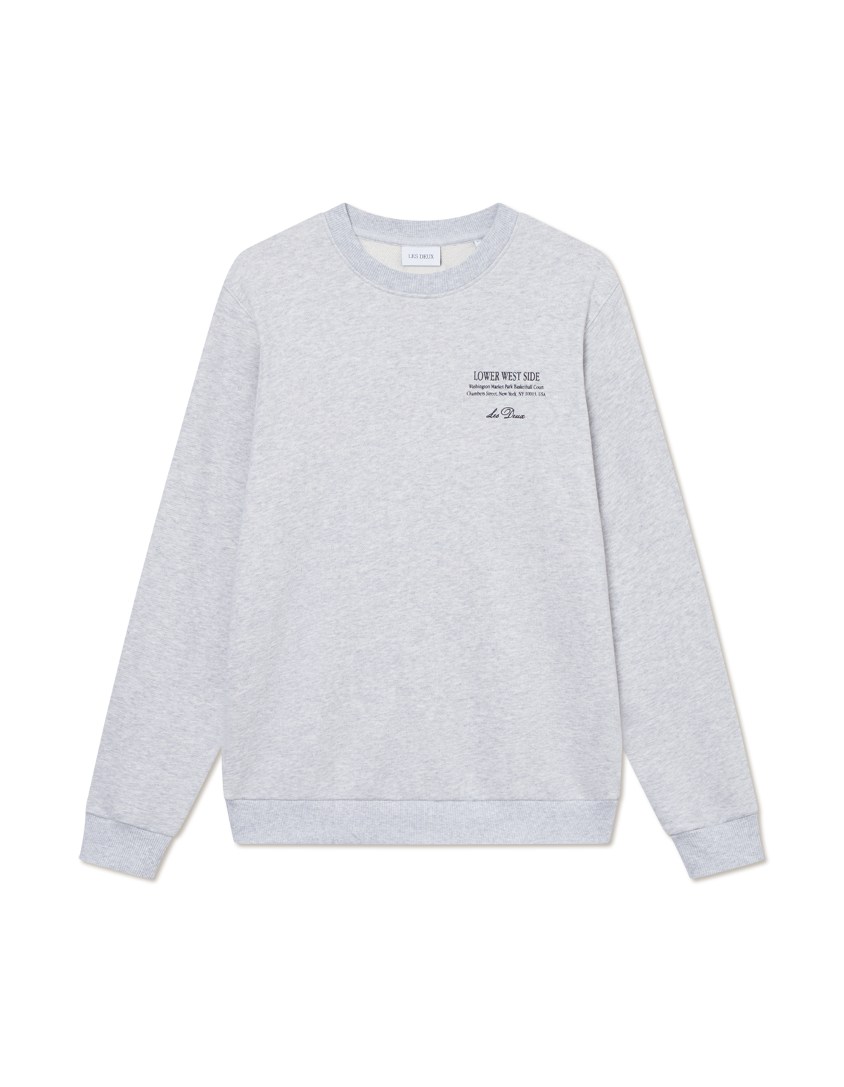 Les Deux West Side Sweatshirt (Snow Melange)