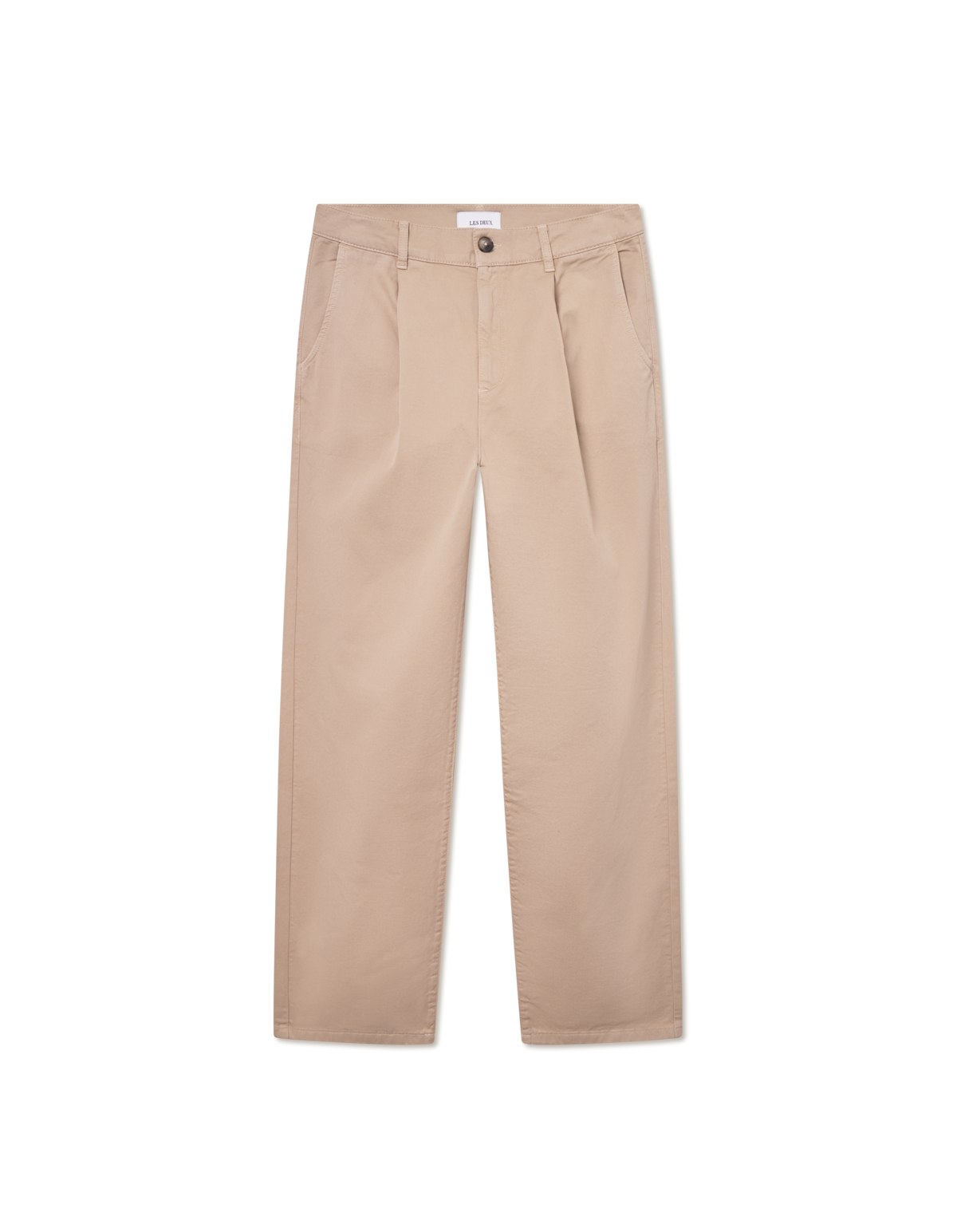 Les Deux Romeo Pleated Chino Pants (Irish Cream)