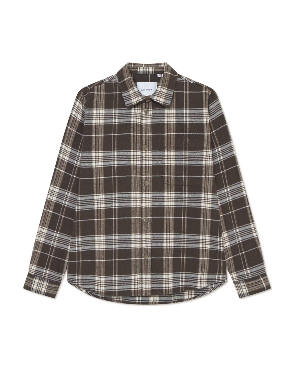 Les Deux Lennon Check Overshirt (Delicioso)